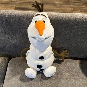 Disney authentic large Olaf plush